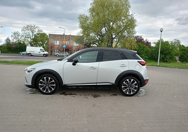 Mazda CX-3 cena 69900 przebieg: 76000, rok produkcji 2019 z Słupca małe 407